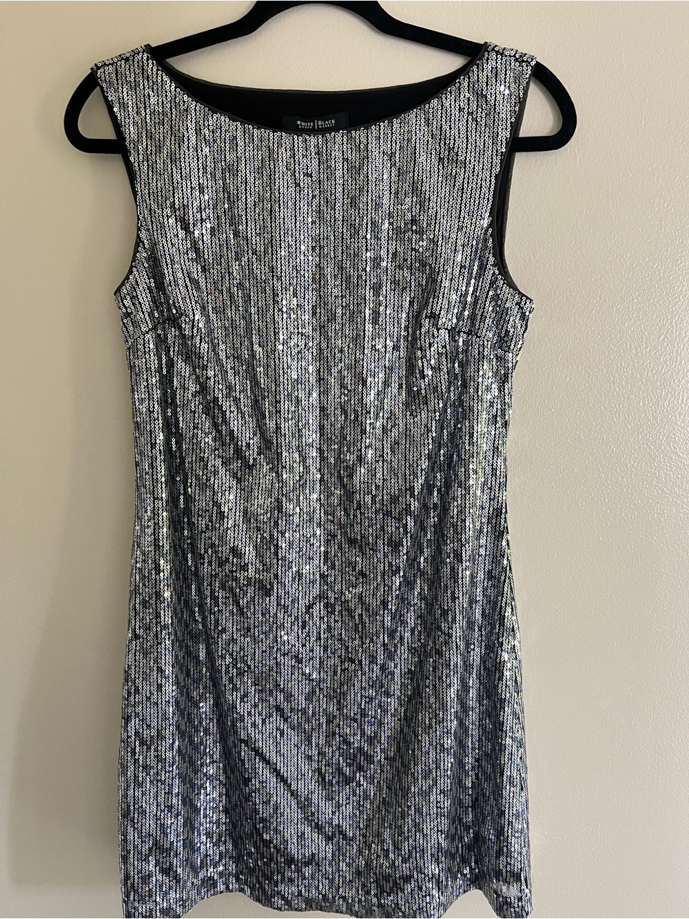 White House Black Market Sequin Cocktail Party Wedding Bachelorette Dress